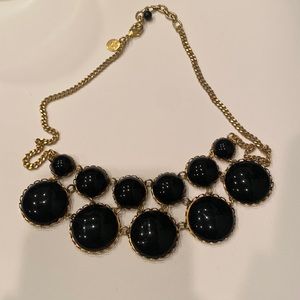Black and Gold Two Layer Necklace